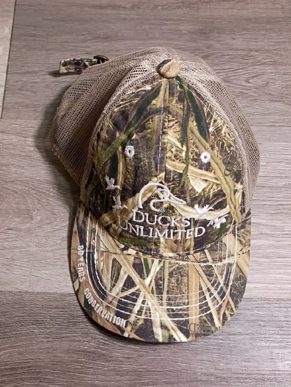 Ducks Unlimited Camo  Cap with Embroidered Logo‎